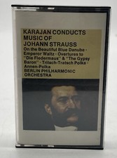 Karajan: Johann Strauss Berlin Philharmonic orchestra cassette