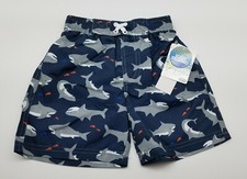 Shark Baby Kids Boys 12M 18M 24M Sun Protection Inner Brief Swim Shorts Trunks