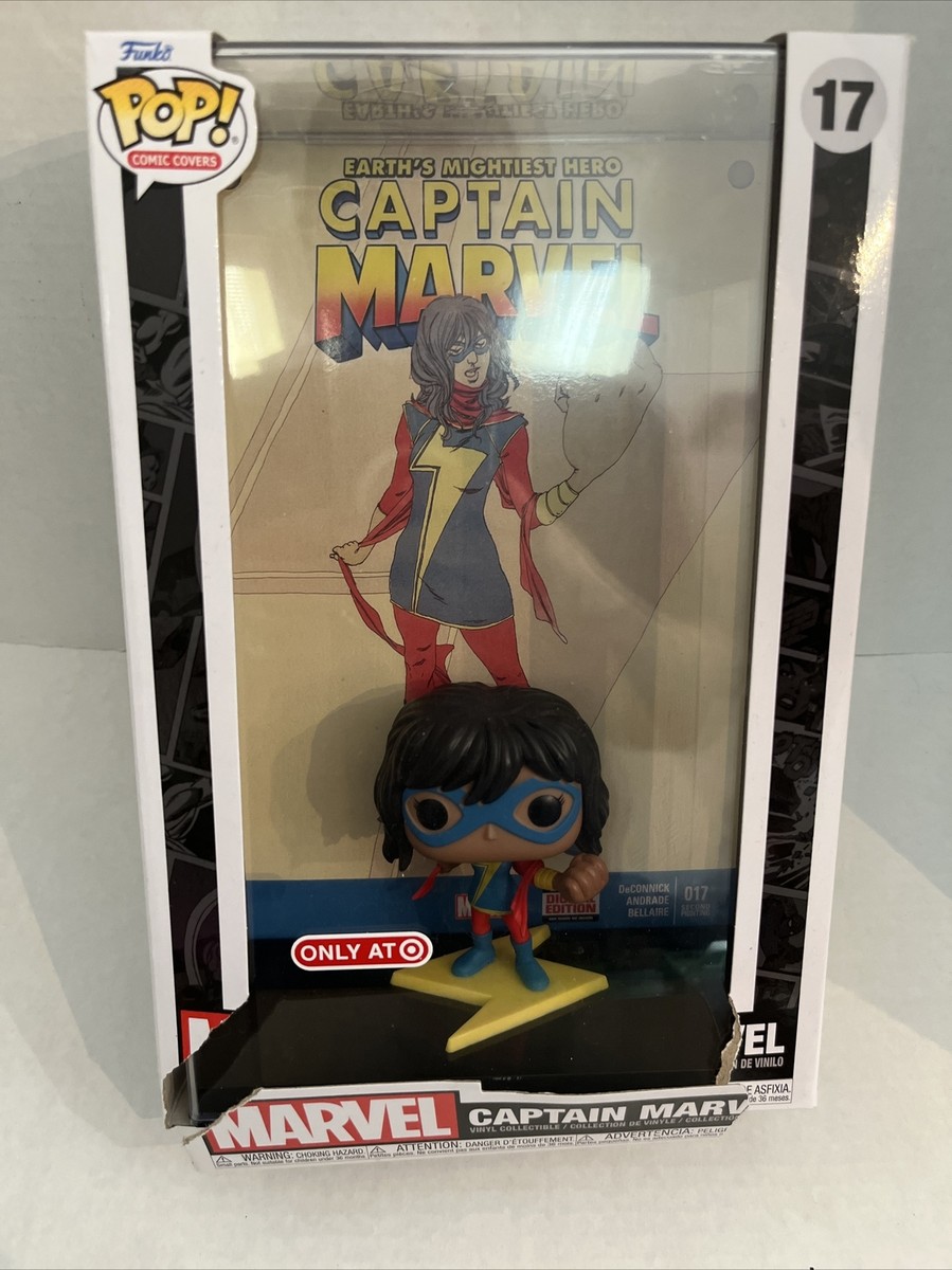 Funko Pop! Comic Covers Captain Marvel 17 Target Exclusive Town Box