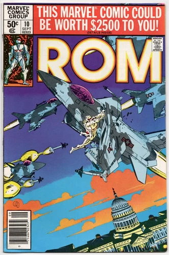 ROM 6 COMIC LOT # 10,11,13,14,20,22,FIREFALL,MAD THINKER app. MANTLO/BUSCEMA/PRO