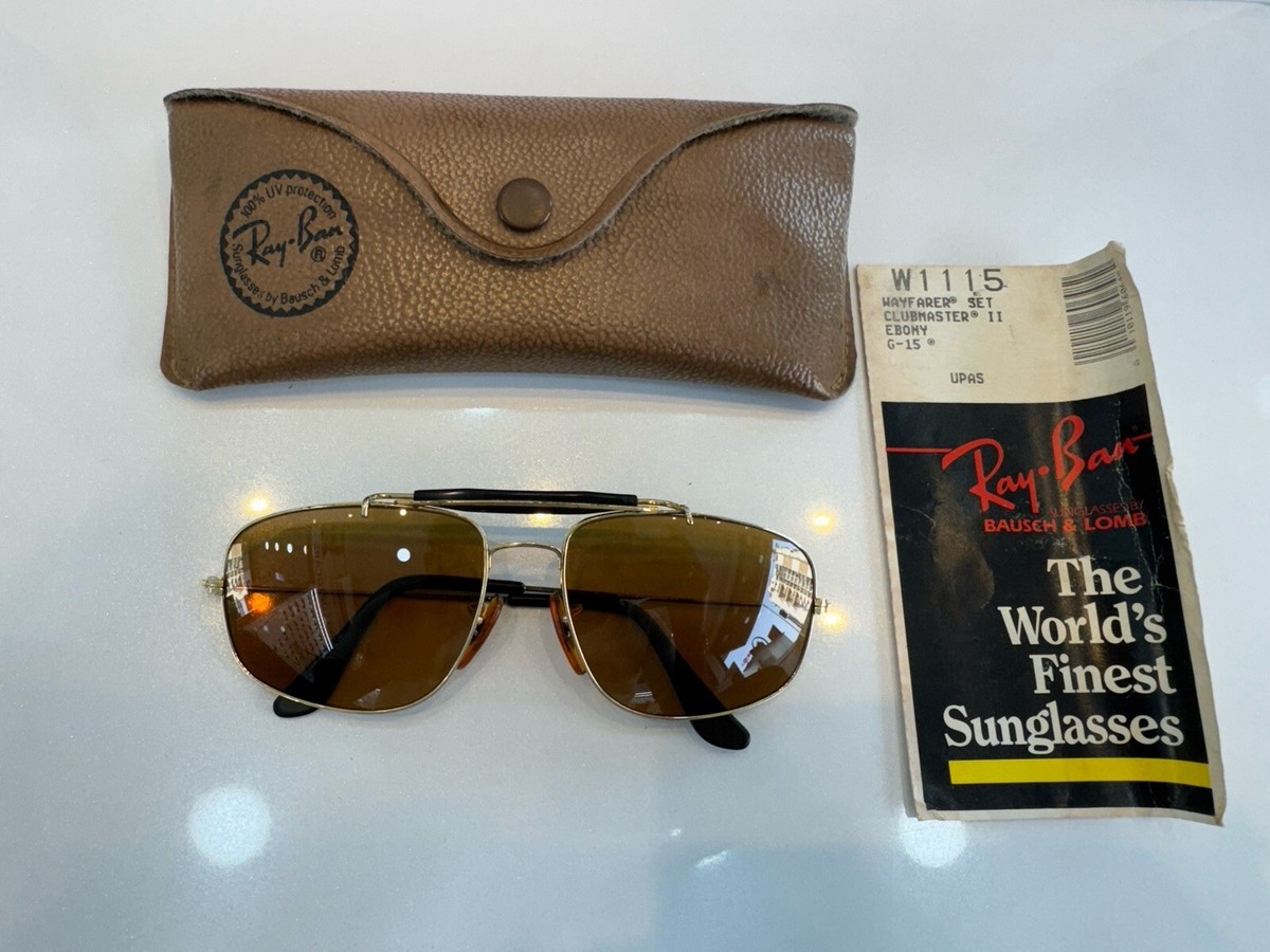 VINTAGE B&L RAY BAN W1699 NYAW CHROMAX OUTDOORSMAN EXPLORER VINTAGE B&L RAY BAN W1699 NYAW CHROMAX OUTDOORSMAN EXPLORER