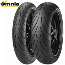 Coppia Gomme Moto Pirelli Angel GT 120/70 ZR17 58W + 190/55 ZR17 75W DOT RECENTI