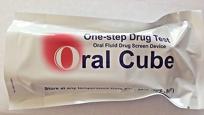 Saliva Drug Test Swab 5 Panel AMP/COC/mAMP/OPI/THC -Box of 25- Free Shipping