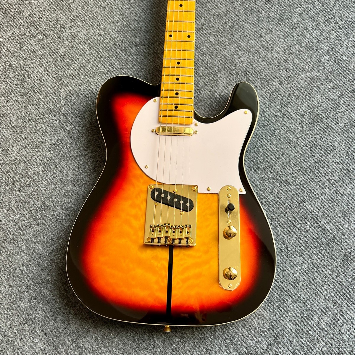 Custom Merle Haggard Tribute Tuff Dog Electric Guitar TL Gold