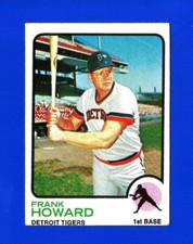 1973 Topps SET BREAK HIGH #560 FRANK HOWARD EX+/EXMINT DETROIT TIGERS (SB7)