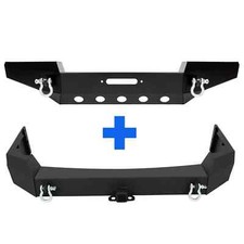 Front Rear Bumper Wd-rings Steel For Jeep Grand Cherokee Wj 1999-2004 2000 01