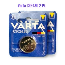 Genuine Varta Cr2430 Lithium Battery - 2 Pack