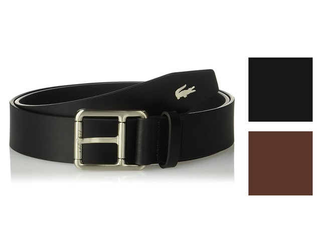 lacoste mens belt