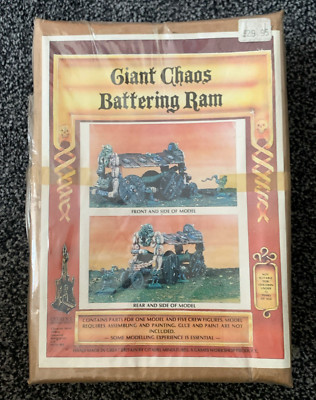 OOP Citadel Miniatures Arcane Monstrosities TA7 Giant Chaos Battering Ram NIB