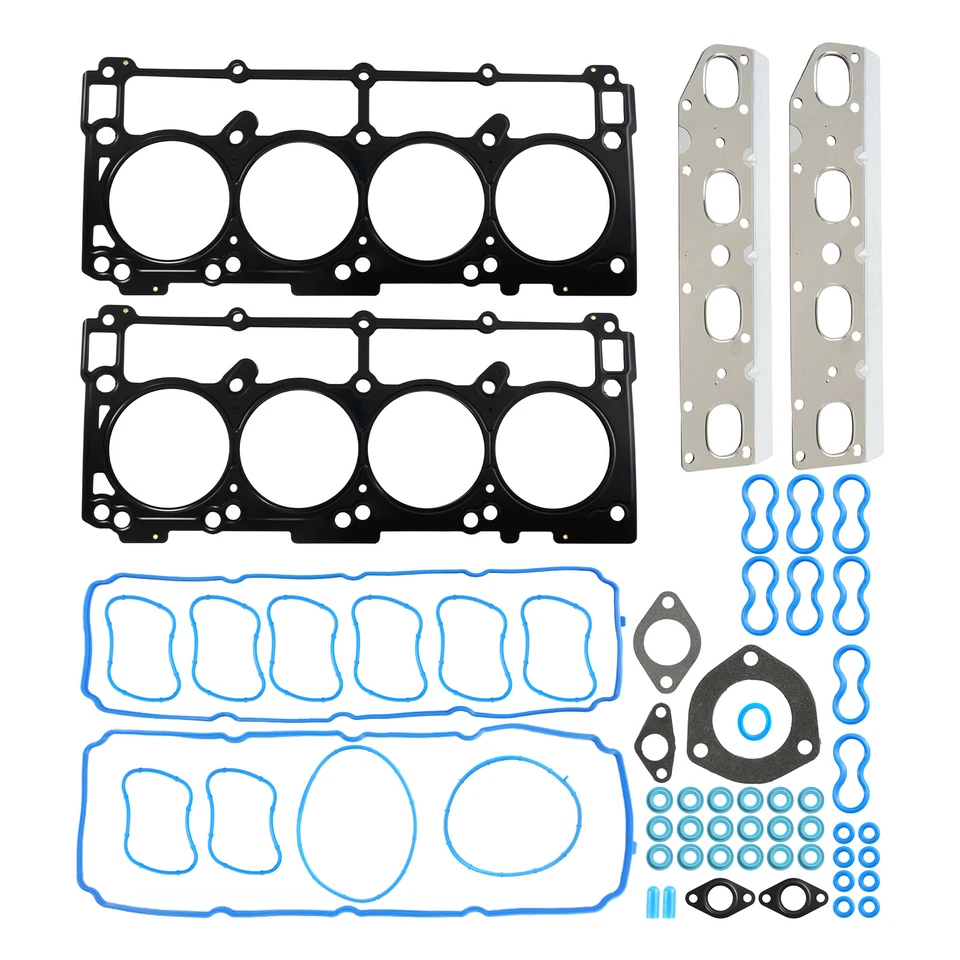 Juego de juntas de culata para 09-20 Chrysler Dodge Jeep Ram 5,7 L HEMI V8 OHV MLS VIN T 2 Foto 2 de 4