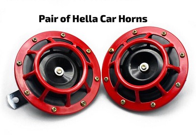 For All Hyundai Hella Car Horns Set All Weather Structure Consistent Dependable