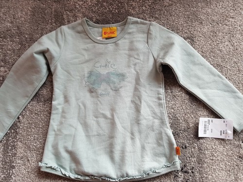 Steiff Pullover Neu Mint Grün Bär 98 NP 30 Euro