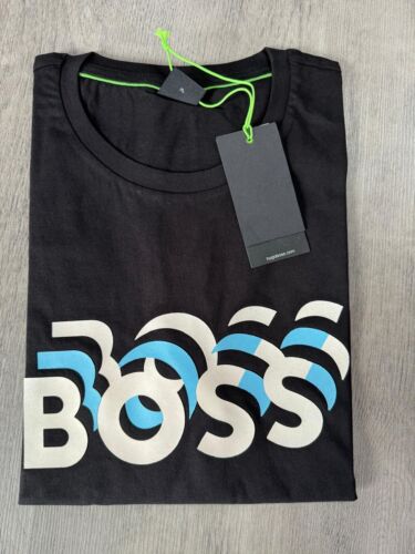 NEU Hugo Boss Herren Top kurzärmlig Rundhalsausschnitt T-Shirt Gr. XL - Bild 1 von 1