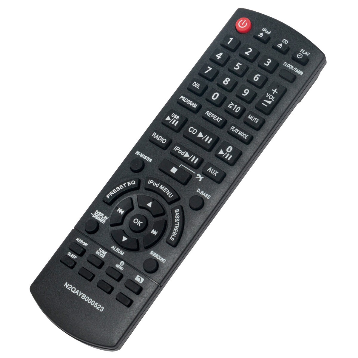 N2QAYB000523 Replace Remote for Panasonic SC-HC40 SA-HC40 SCHC40