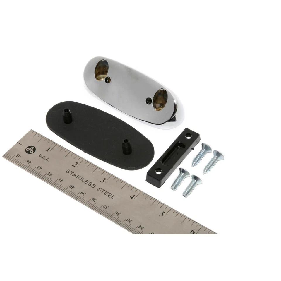 Nuevo espejo retrovisor lateral derecho Tex para pasajero reproducción de MG Midget original con zócalo Foto 2 de 2