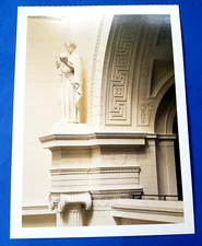 Postcard Science Statute Henry Hering Chicago Ron Schramm 6.5" x 4.75"