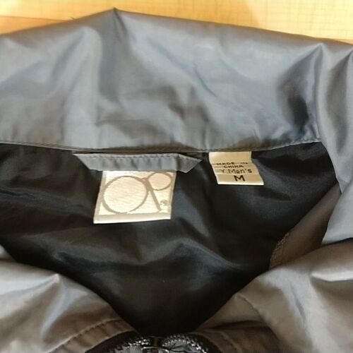Vtg OP Jacket Y Men L Black Pink Gray Windbreaker Colorblock Ocean Pacific Rare - Picture 4 of 7