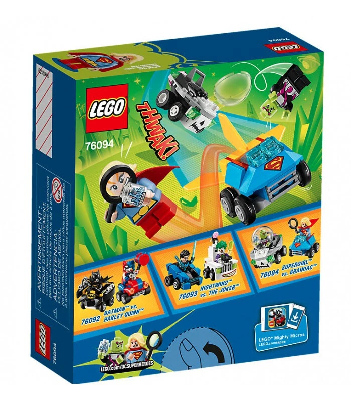Lego 76094 Mighty Micros - Supergirl vs Brainiac DC Super Heroes - Image 2 of 3