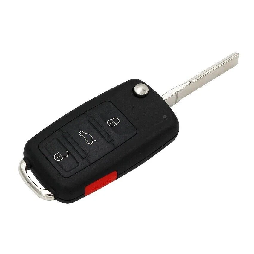 Folding Remote PROXIMITY key Fob 3+1Button 315Mhz ID46 for VW Volkswagen Touareg Foto 3 de 4