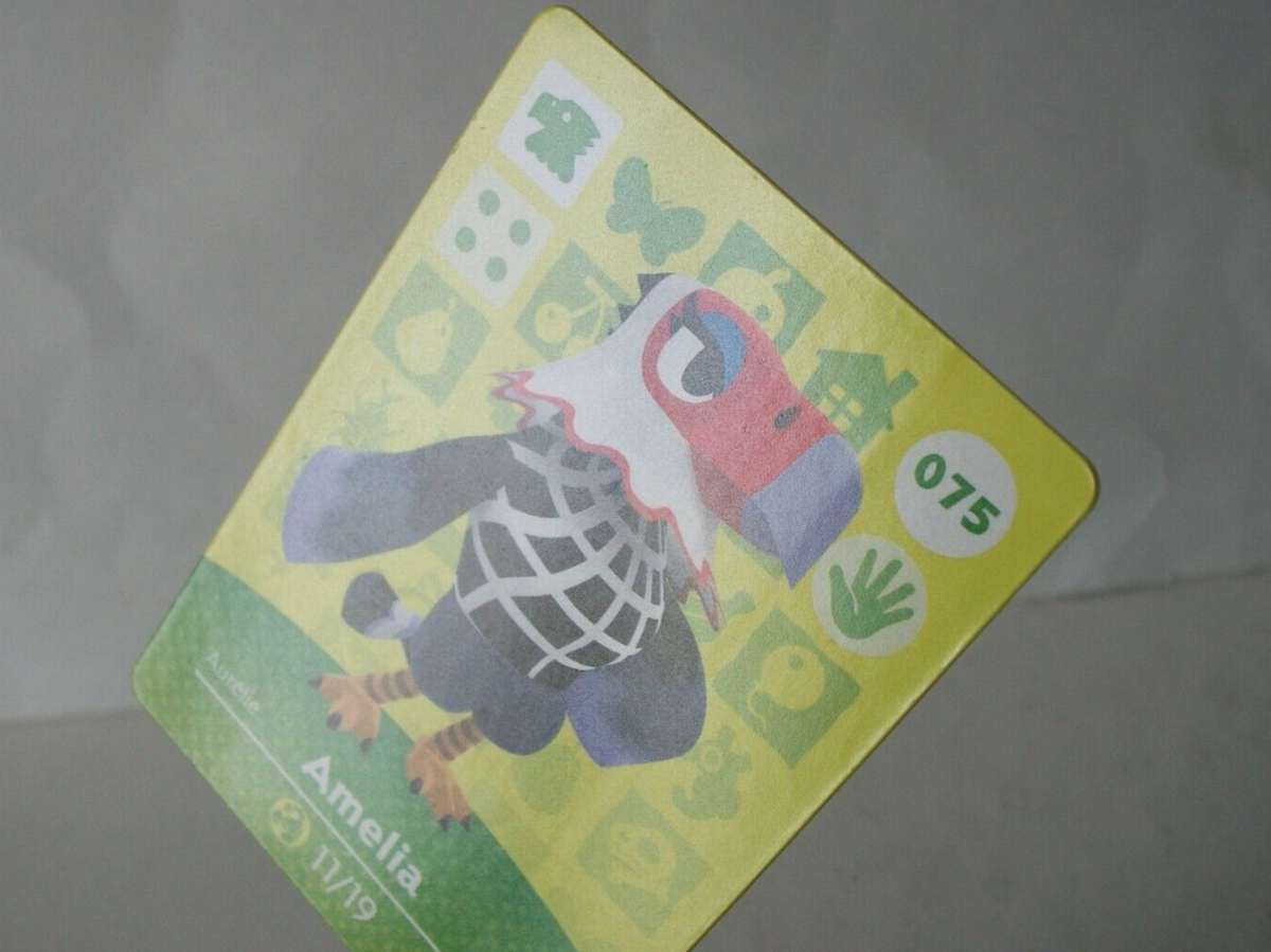 Animal Crossing amiibo Cards Eagle Lot 10 Buzz Apollo Amelia