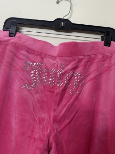 Juicy Couture Women's size L Pants & Hoodie set MSRP $199 NWT Bubble gum - Picture 5 of 6