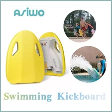 Asiwo Swimming Float Board Smart Water Entertainment Toy 3 Speed ​​Modes Yellow