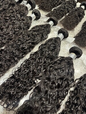 Water wave 100% VIRGIN human hair 10A 