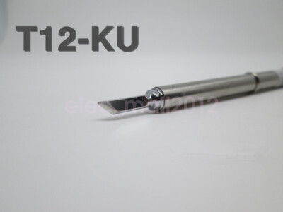 10pcs Replace Soldering Solder Iron Tip For Hakko T12-KU Shape-KU PCB Repair New