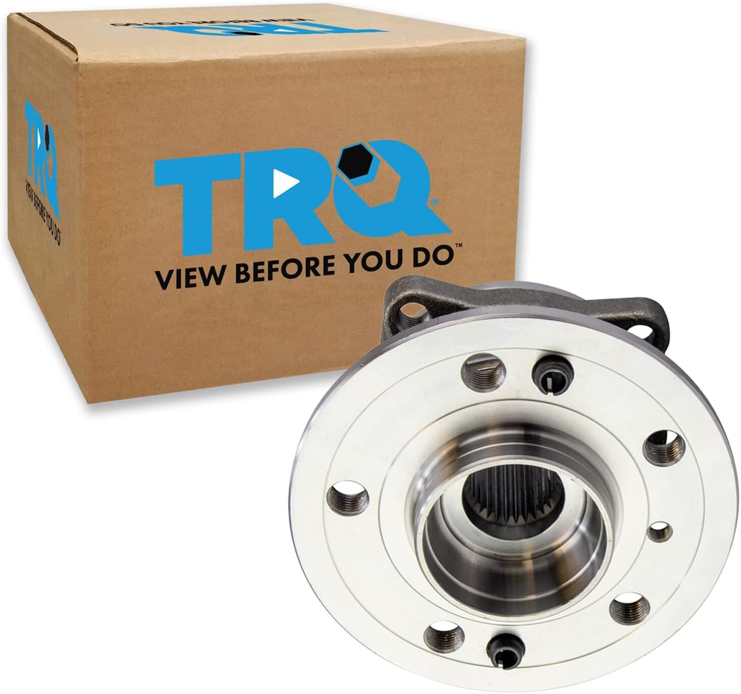 TRQ Front Wheel Bearing & Hub Assembly LH or RH Side for Mercedes Benz BHA65630