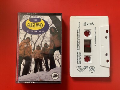 Guess Who at Their Best Audio Cassette Tape