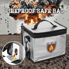 High Temperature Resistant Bag Fireproof Waterproof Protective Safety Bag Box