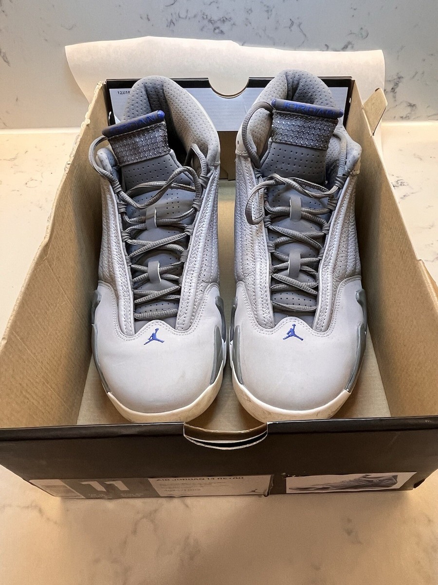 Air Jordan 14 ホワイト/グレー 7.5 Size 11 - Air Jordan 14 Retro Wolf Grey | eBay