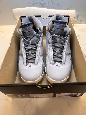 Size 11 - Air Jordan 14 Retro Wolf Grey | eBay