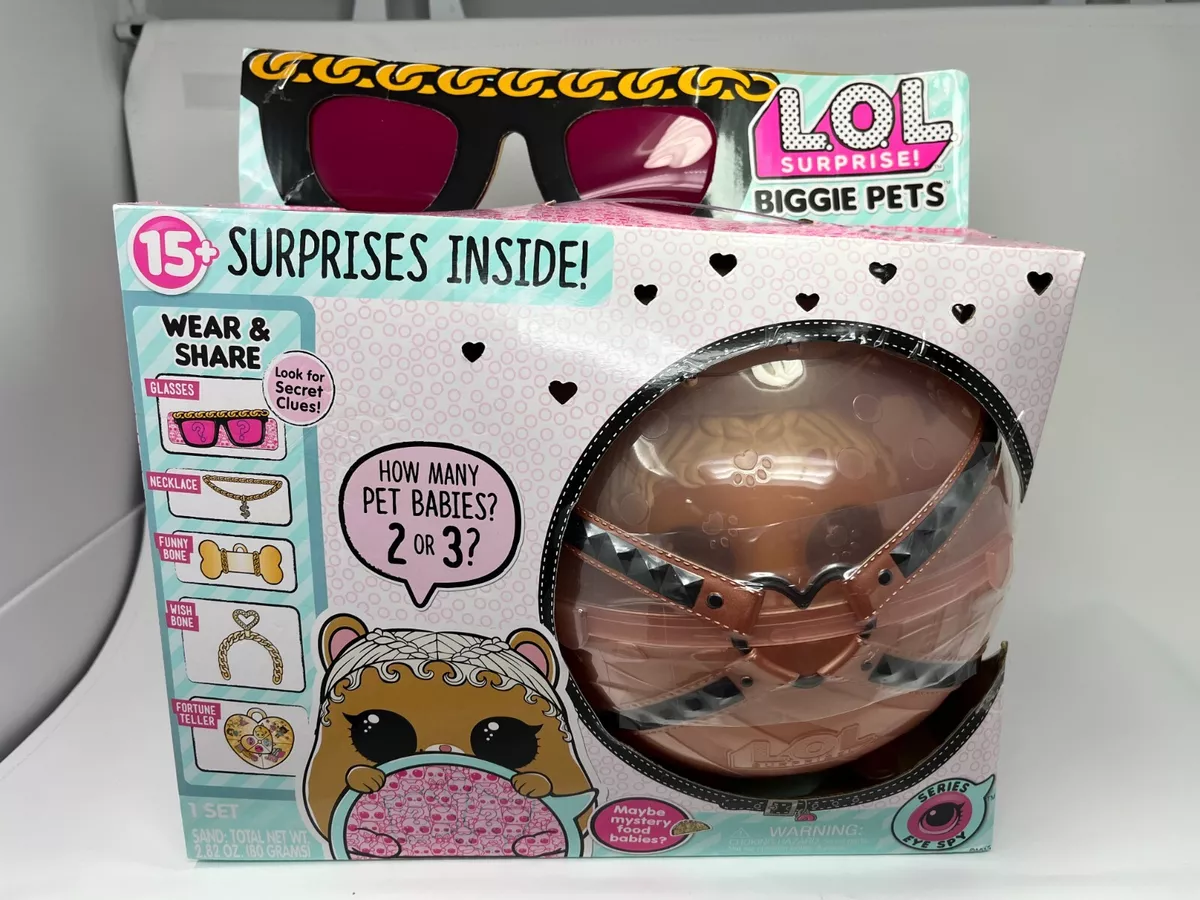 RARE LOL Surprise Biggie Pet MC Hammy Hamster Backpack Wave 1 Of