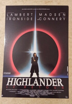 AK Kino HIGHLANDER Le Retour Christophe Lambert Sean Connery