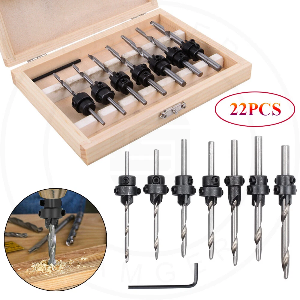 Drill and sale countersink in one