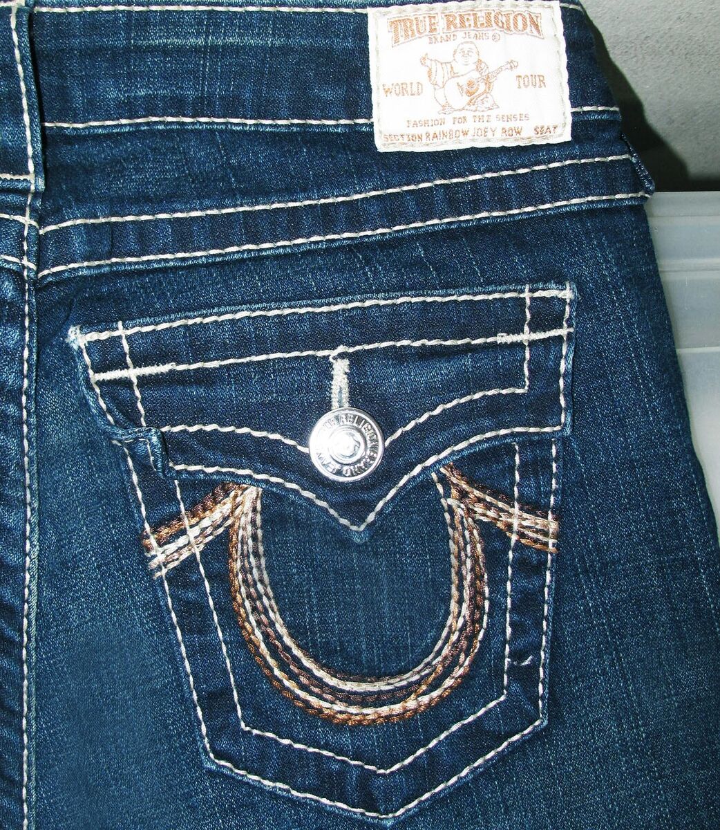 HOT USA Women's TRUE RELIGION @ 503 JOEY RAINBOW FLARE DARK HOT USA Women's TRUE RELIGION @ 503 JOEY RAINBOW FLARE DARK