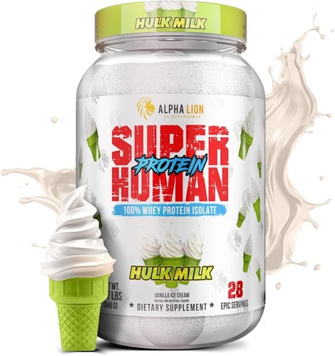 Alpha Lion Super Human Protein 100% Premium Whey Isolate 28 Servings 5 Flavors - Picture 19 of 43