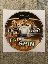 🔥 Top Spin Black Label (OG Xbox, 2003) VG Disc Only! See Description
