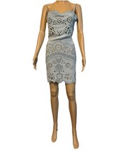 VALENTINO Vintage SS98 Runway Beaded Mini Dress 6