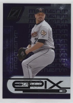 2005 Donruss Zenith Epix Purple Moment 50/100 Roger Clemens #E-12 1h0p