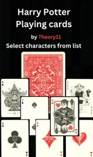 Harry Potter playing cards by Theory11 – Select from list – ZV 33