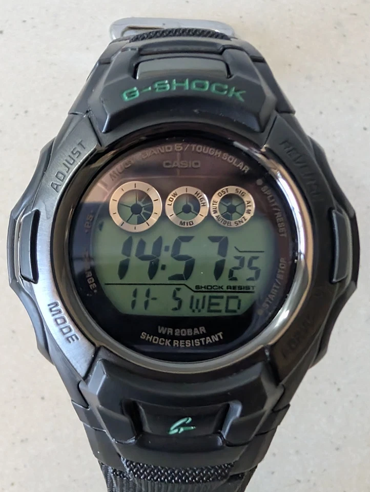 CASIO G-SHOCK GW-M500F-1C MULTIBAND 6 Tough Solar Atomic Fire Package 2015 - image 3 of 4