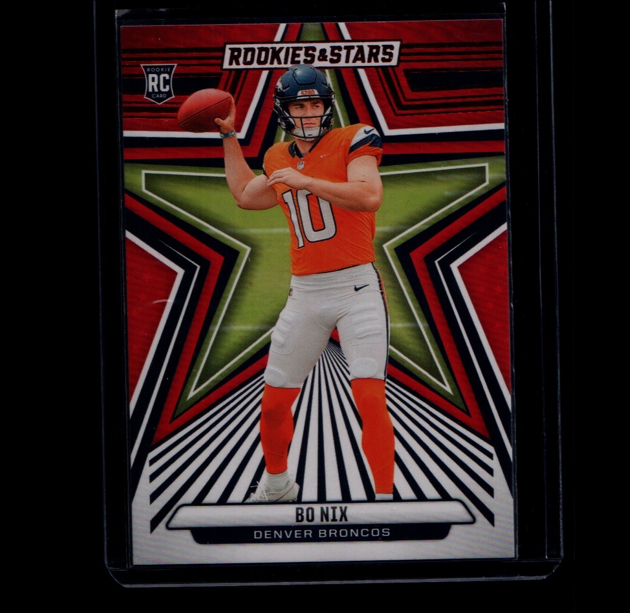2024 Panini Rookies & Stars - Rookies Bo Nix #108 Red (RC)