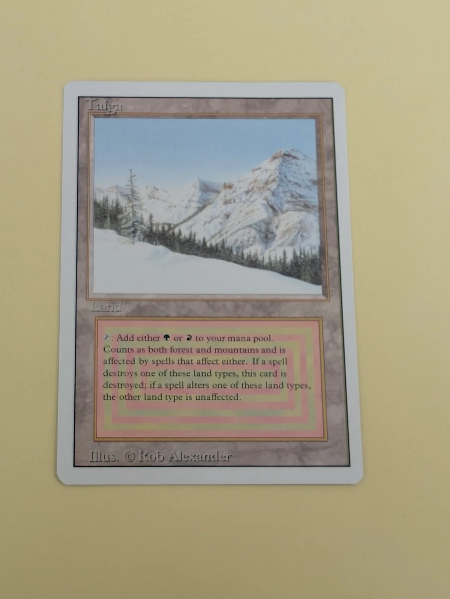 Taiga Magic: The Gathering Individual Trading Card Games for sale