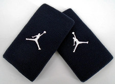 Nike Jordan Wristbands Doublewide Adult Dri-Fit Adult Black/White