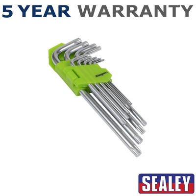 Sealey Siegen Long TRX-Star* Schlüsselsatz 9-teilig S01262