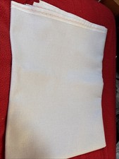 Zweigart Needlework Linen Blue 37" x 54" 30 or 32 Count Orange Line