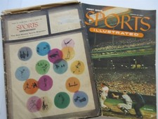 1954 FIRST ISSUE Sports Illustrated 1st Baseball Topps Card Insert & MAILER rare