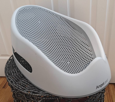 Angelcare Baby Bath Support White Grey Preowned Clean Tested